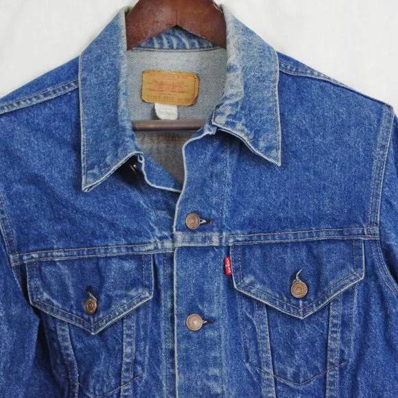 Vintage Levi's 71205-0217 Type 3 USA Made Denim Jacket 40L